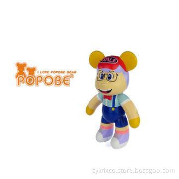 Cartoon Plastic Promotion Gift POPOBE Bear for Kids Room De